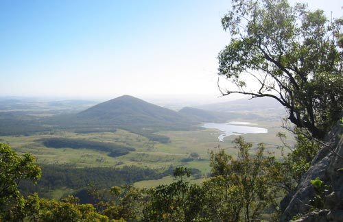 View from Mt Greville